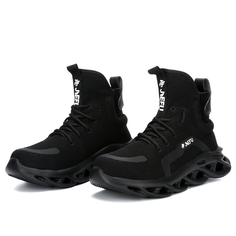 High top steel toe sneakers sale